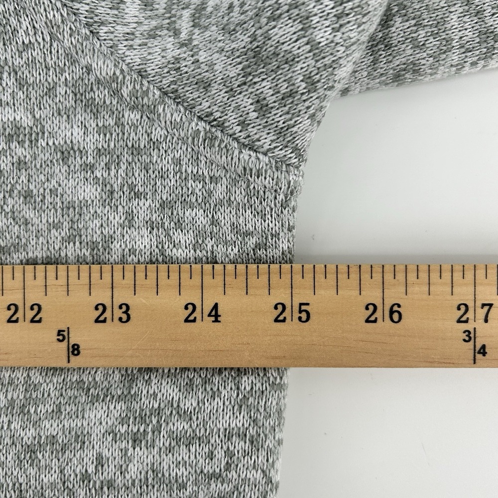 Avalanche Shacket Mens L Gray Sherpa Lined Shirt Jacket Button Up - Picture 9 of 11